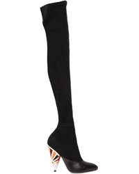 Givenchy 110mm Stretch Suede Over The Knee Boots