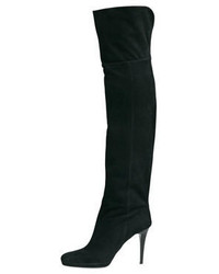 Jimmy Choo Gypsy Fitted Over The Knee Boot Black