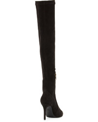 Joie Jemina B Faux Suede Over The Knee Boot Black