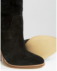 Asos Keira Suede Over The Knee Boots