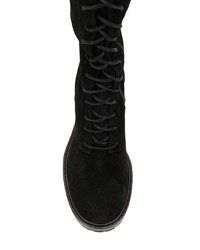 Ann Demeulemeester Lace Up Knee Boots