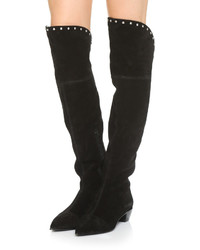 Marc by Marc Jacobs Lula Suede Over The Knee Boots