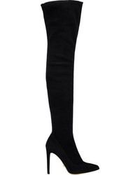 Sergio Rossi Matrix Over The Knee Boots Colorless