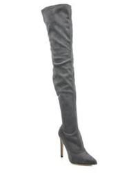 Sergio Rossi Matrix Suede Over The Knee Boots