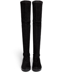 Robert Clergerie Natuh Suede Over The Knee Boots