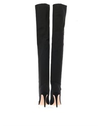 Gianvito Rossi Osaka Suede Over The Knee Boots