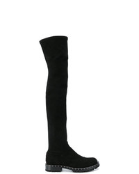 Ermanno Scervino Over The Knee Flat Boots