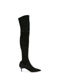 Casadei Over The Knee Pointed Toe Boots