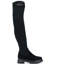 Tommy Jeans Over The Knee Sock Boots