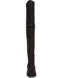 Nicholas Kirkwood Platino Over The Knee Suede Boots