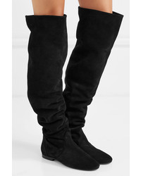Isabel Marant Ranald Suede Over The Knee Boots