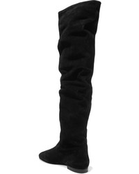 Isabel Marant Ranald Suede Over The Knee Boots
