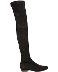 Robert Clergerie 10mm Stretch Suede Over The Knee Boots