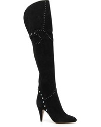 Valentino Rockstud Rolling Over The Knee Boot