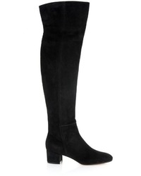 Gianvito Rossi Rolling Over The Knee Suede Boots