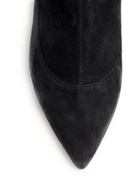 Nicholas Kirkwood Stretch Suede Over The Knee Boots