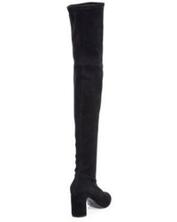 Casadei Stretch Suede Over The Knee Boots