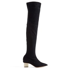 Nicholas Kirkwood Suede Over The Knee Boot