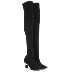 Nicholas Kirkwood Suede Over The Knee Boots
