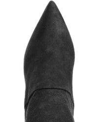 Paul Andrew Suede Over The Knee Boots With Chrysler Heel