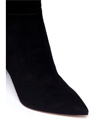 Gianvito Rossi Suede Point Toe Boots