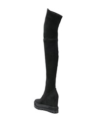 Casadei Thigh Length Platform Boots