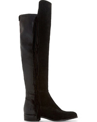 Dune Trish Rodeo Leather Over The Knee Boots