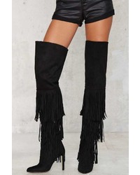 Factory Up To There Over The Knee Boots