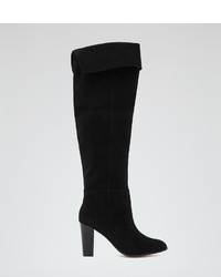 Reiss Vale Over The Knee Suede Boots