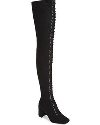 Jeffrey Campbell Wilshire 2 Thigh High Lace Up Boot