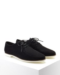 Forever 21 Faux Suede Oxfords