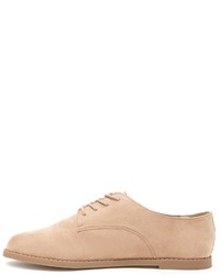 Forever 21 Faux Suede Oxfords