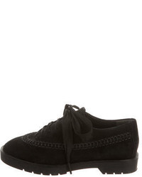Alexander Wang Suede Round Toe Oxfords