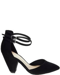 Asos Stand Up Pointed Heels Black