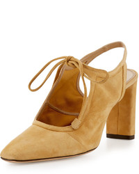 The Row Camil Suede Slingback 80mm Pump