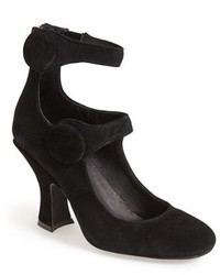Jeffrey Campbell Eclipsed Suede Caged Pump