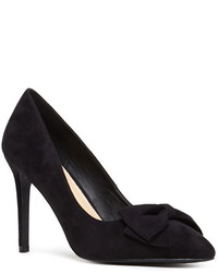 Forever 21 Faux Suede Bow Pumps