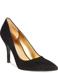 Nine West Flax Suede Pointed Toe Pumps