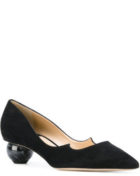 Paul Andrew Marbled Heel Pumps