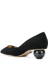 Paul Andrew Marbled Heel Pumps