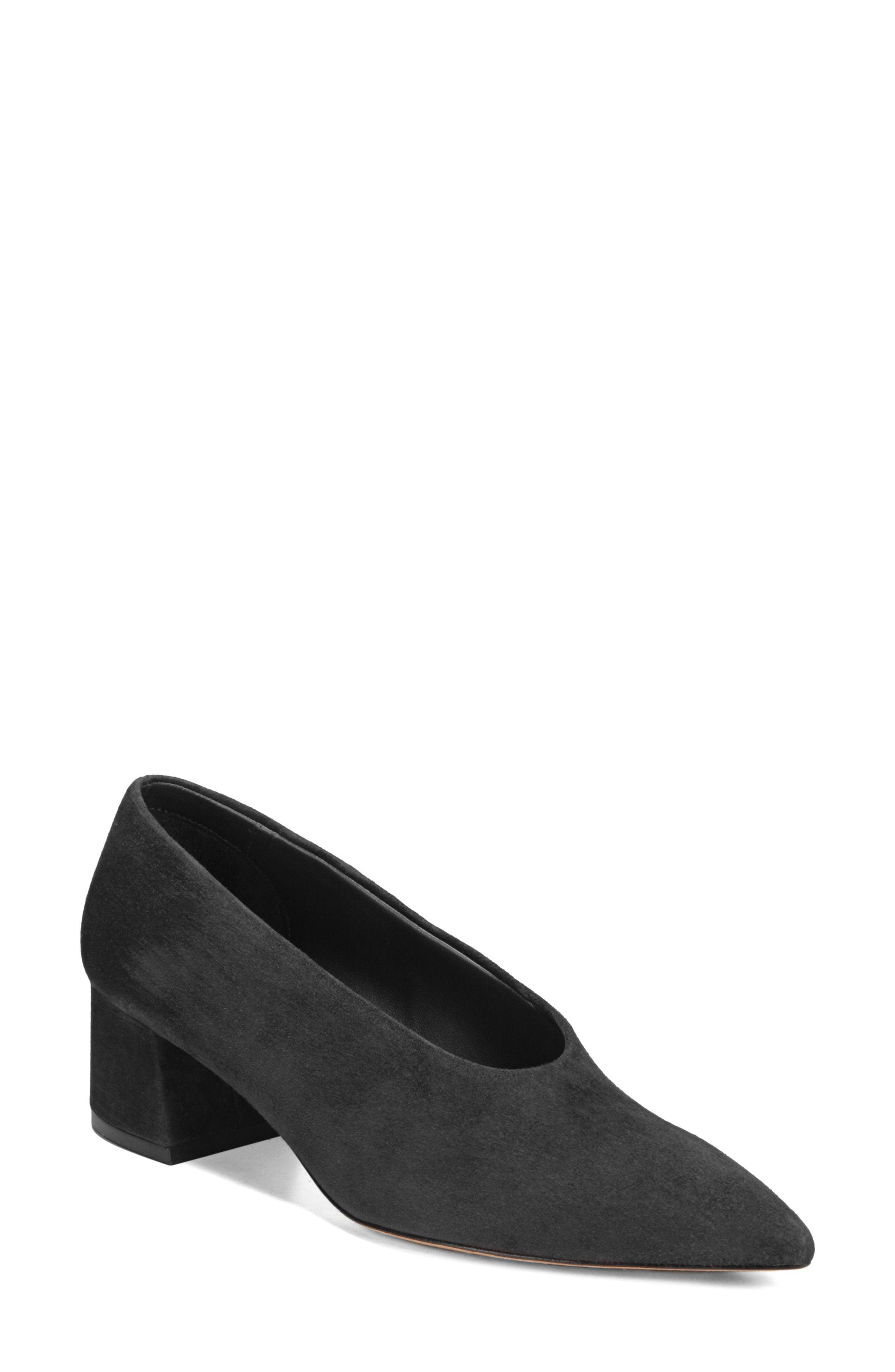 vince rafe suede pump