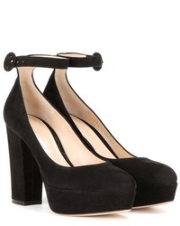 Gianvito Rossi Sherry Suede Pumps