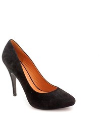 Sigerson Morrison Lois Black Suede Pumps Heels Shoes Newdisplay