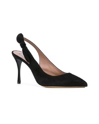 Tabitha Simmons Suede Sling Back Pumps