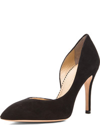 Charlotte Olympia The Lady Is A Vamp Suede Heels