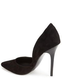 Steve Madden Varcityy Suede Pointy Toe Pump