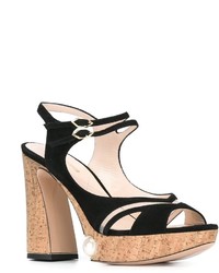 Nicholas Kirkwood 105mm Estella Pearl Platform Sandals