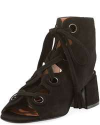 Laurence Dacade Polly Suede Lace Up 50mm Sandal