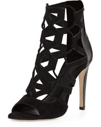 Rebecca Minkoff Roxie Caged Suedeleather Sandal