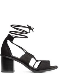 H&M Sandals With Lacing
